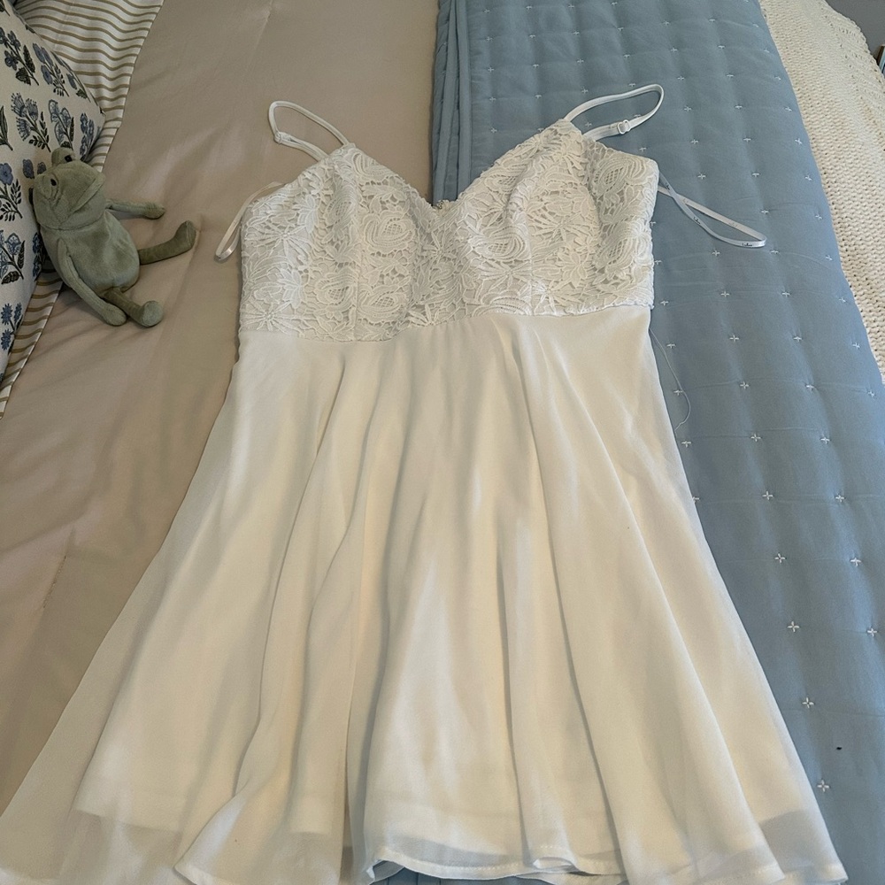 White Lulus Dress